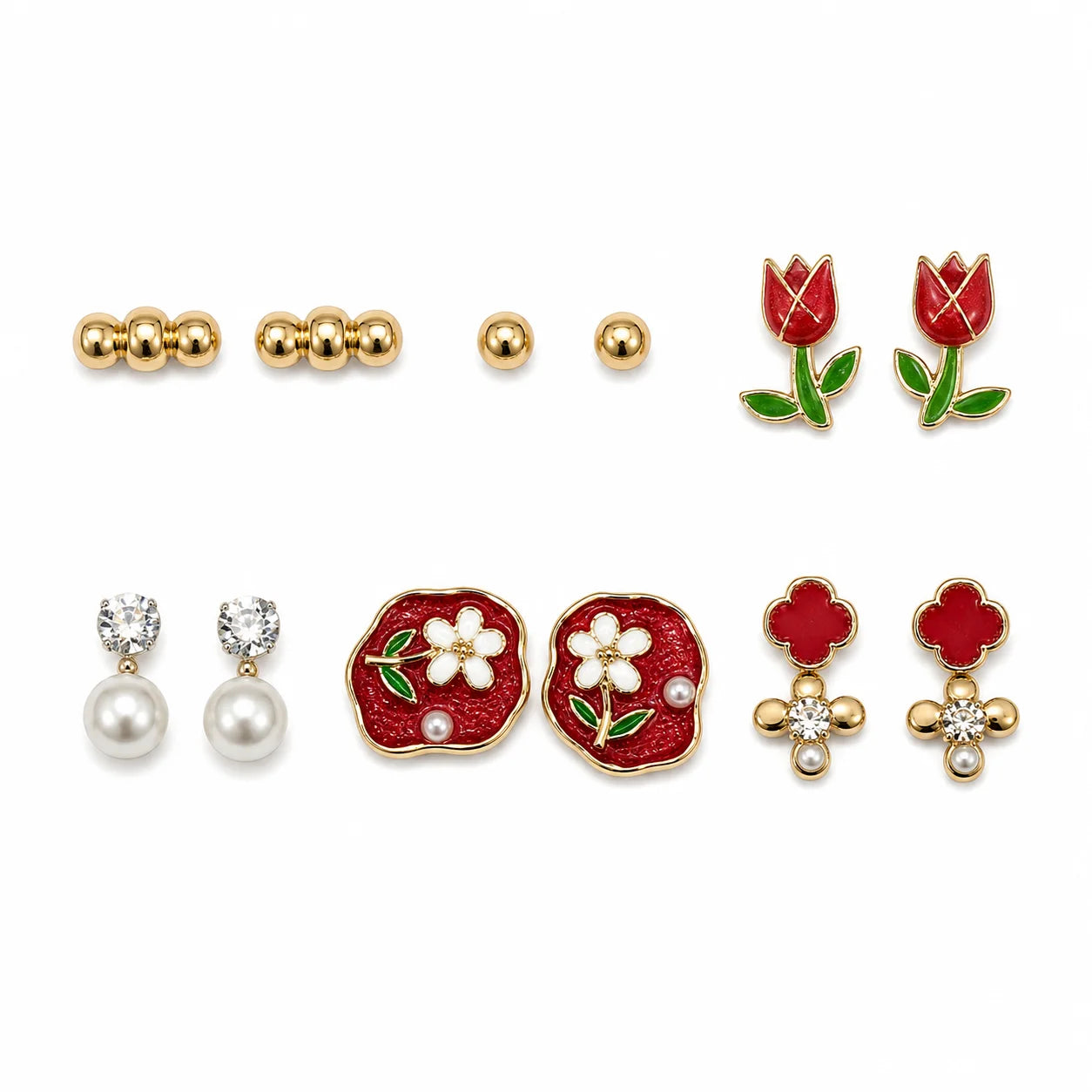 7 Days of Studs - Red Velvet
