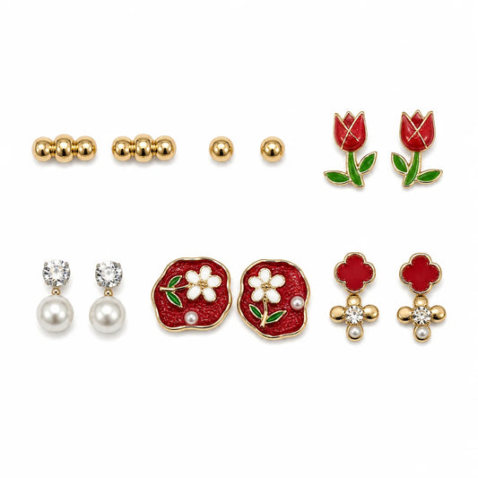 7 Days of Studs - Red Velvet