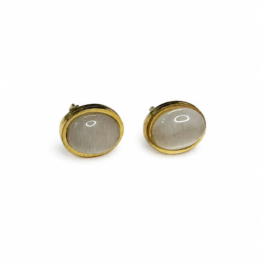 White Drop Studs