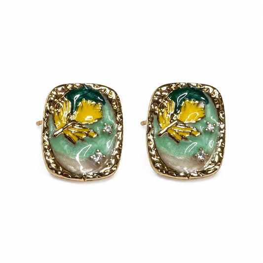 Mint Green Studs