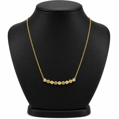 Hexagon Bar Necklace