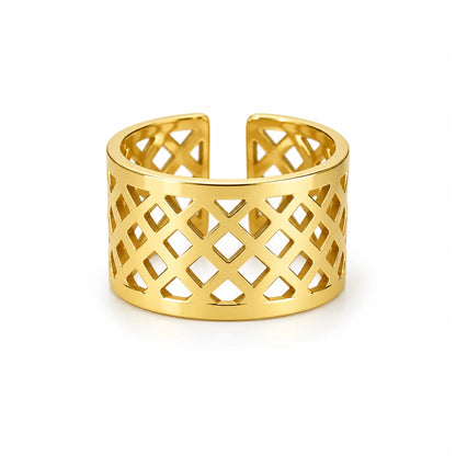 Diamond Mesh Ring