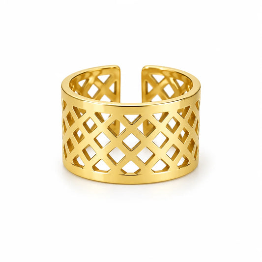 Diamond Mesh Ring