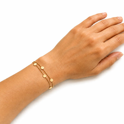 Luna Disc Bracelet
