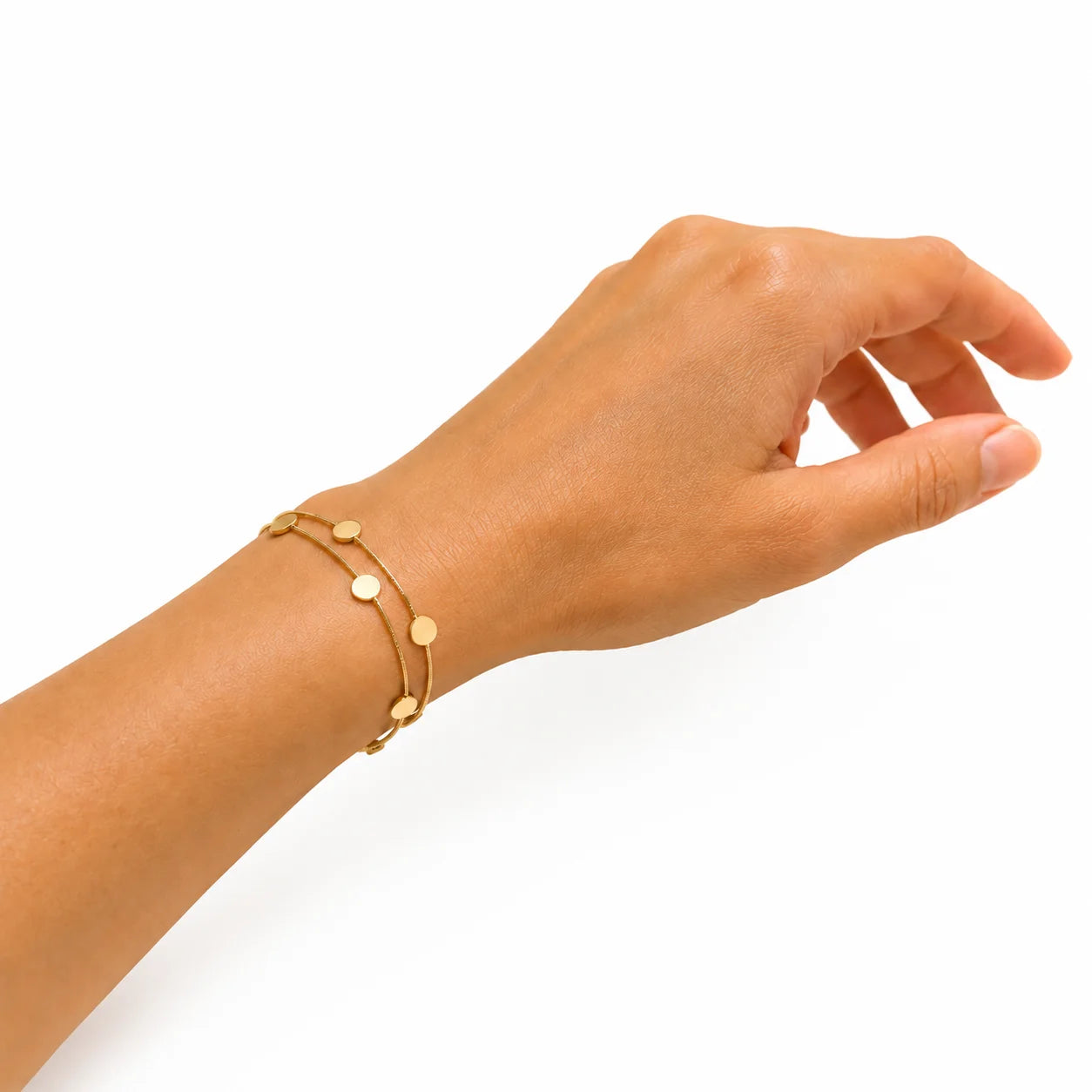 Luna Disc Bracelet