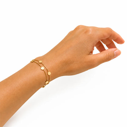 Luna Disc Bracelet