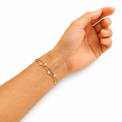 Luna Disc Bracelet