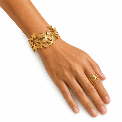 Floral Majesty Cuff