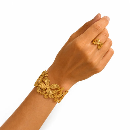 Floral Majesty Cuff