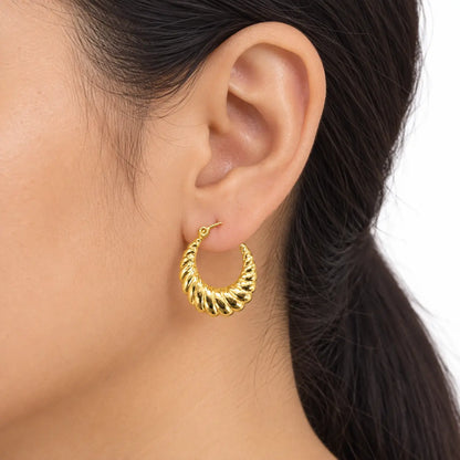 Twisted Rope Hoops