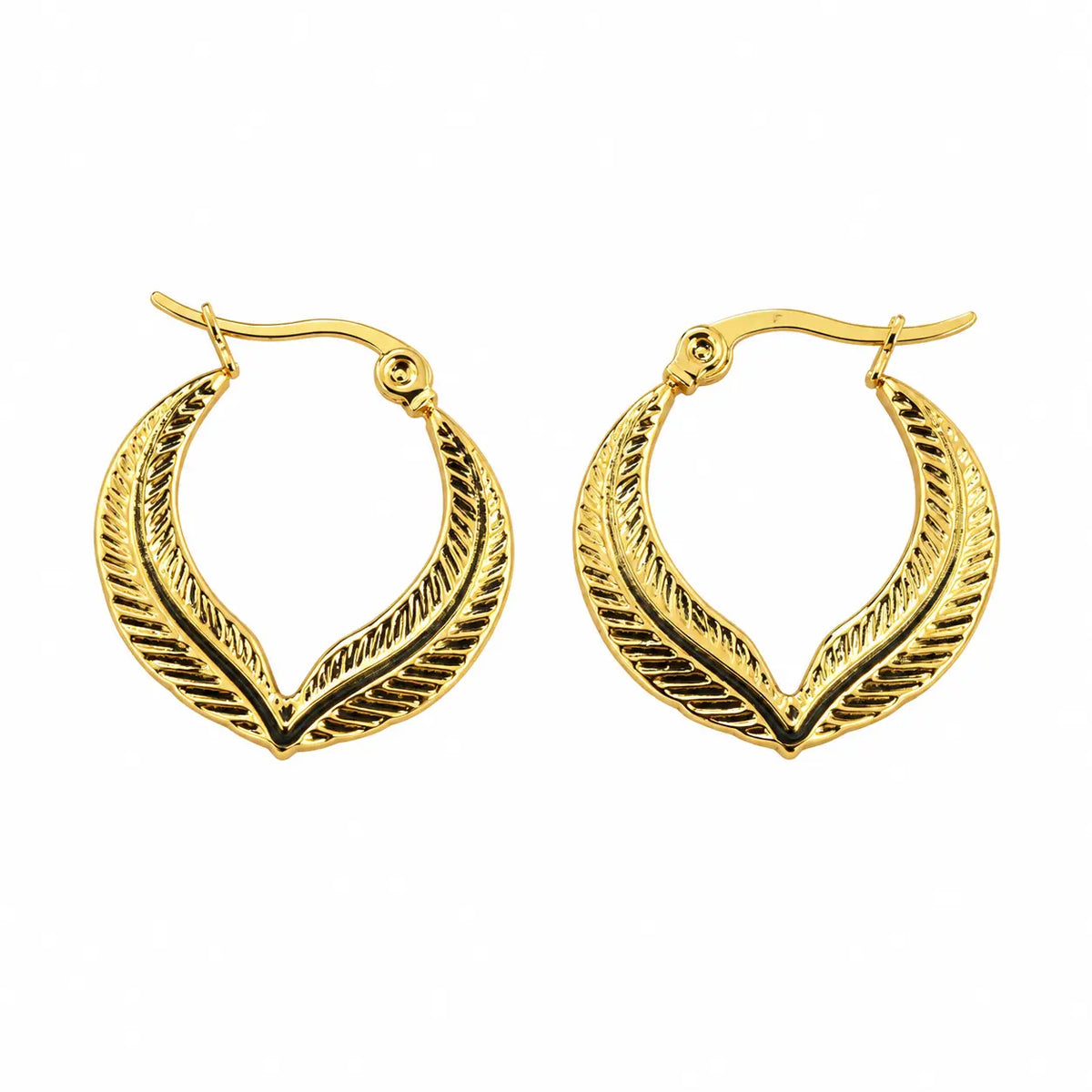 Leaf Hoops