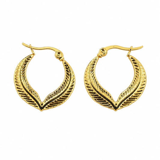 Leaf Hoops