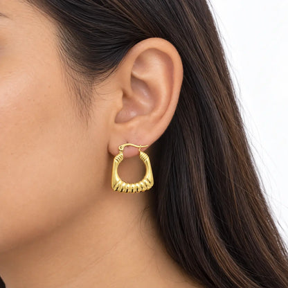 Soft Square Hoops