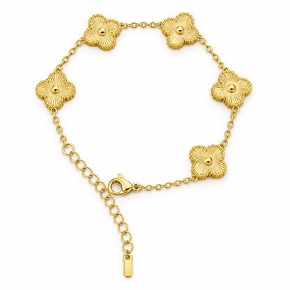 Golden Clover Bracelet