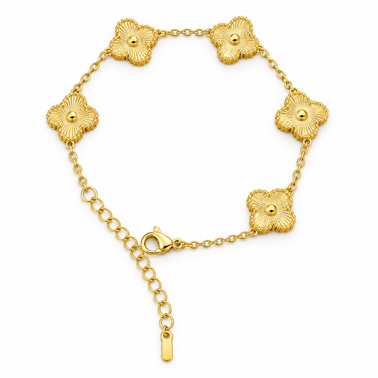 Golden Clover Bracelet