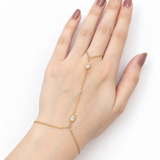 Oval Hand Chain