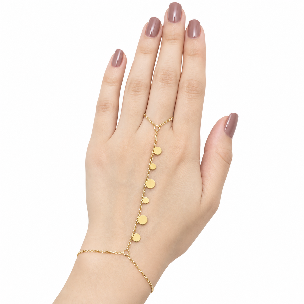Luna Disc Hand Chain