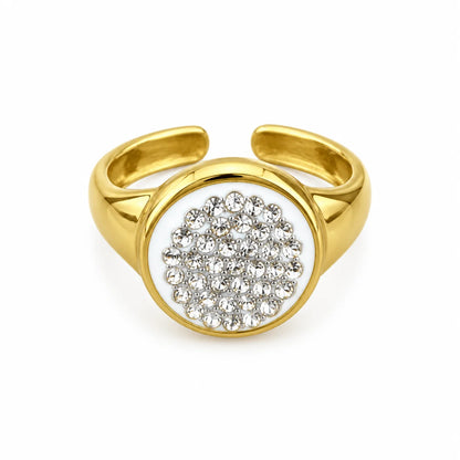 Round Pave Ring