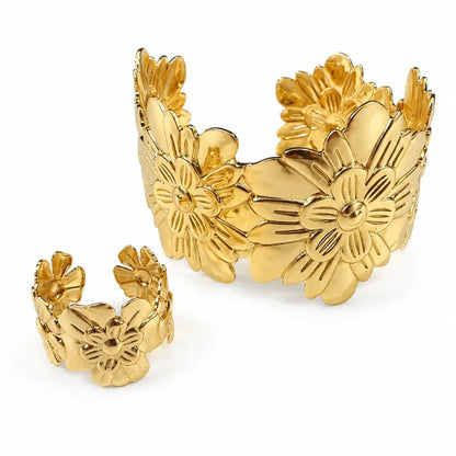 Imperial Flower Cuff