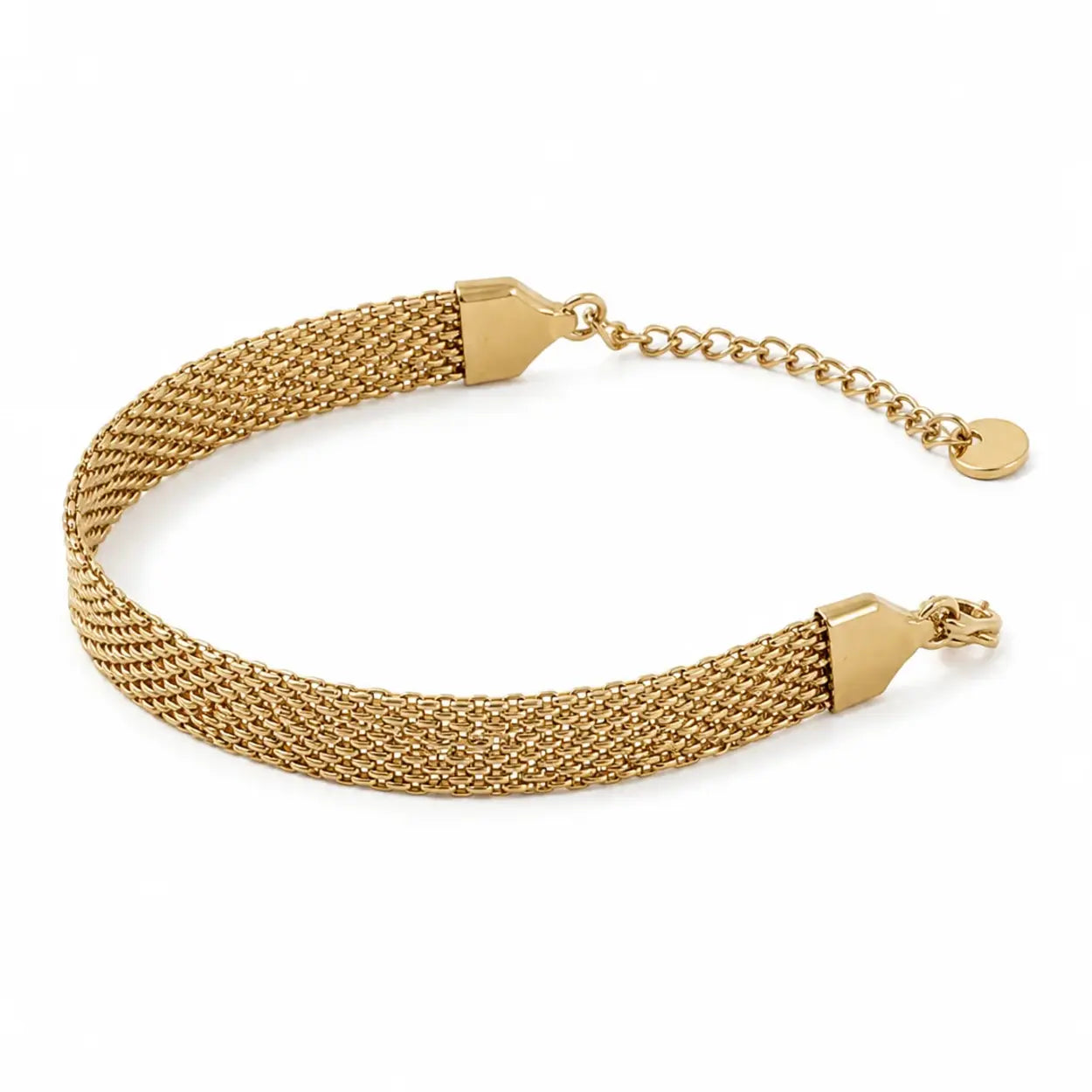 Gold Mesh Bracelet