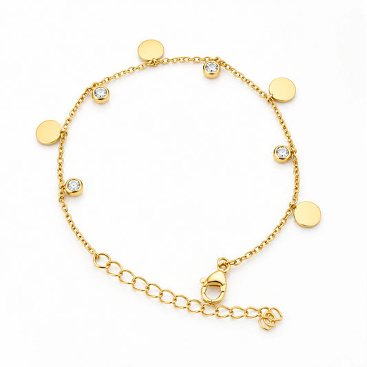Luna Disc Bracelet