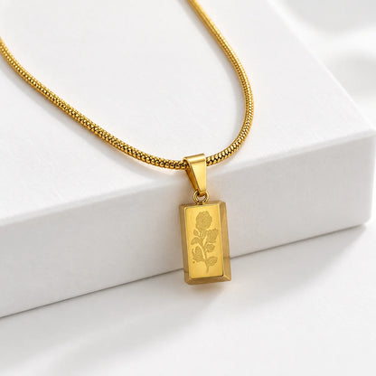 Eternal Rose Necklace