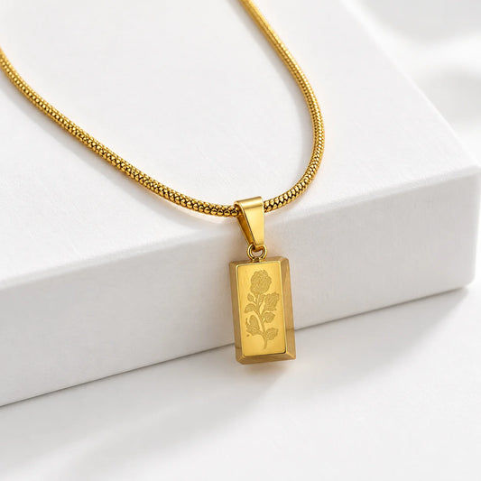 Eternal Rose Necklace
